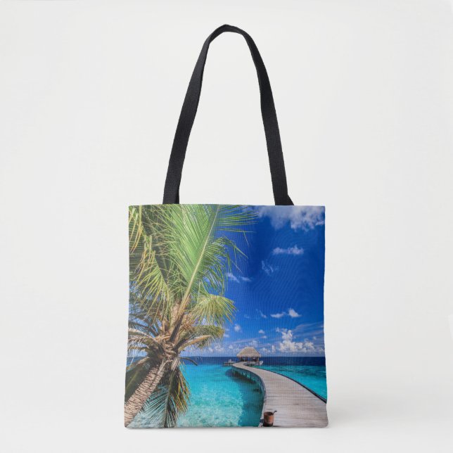 Bolso De Tela Playas tropicales | Dusit Thani Maldives (Anverso)