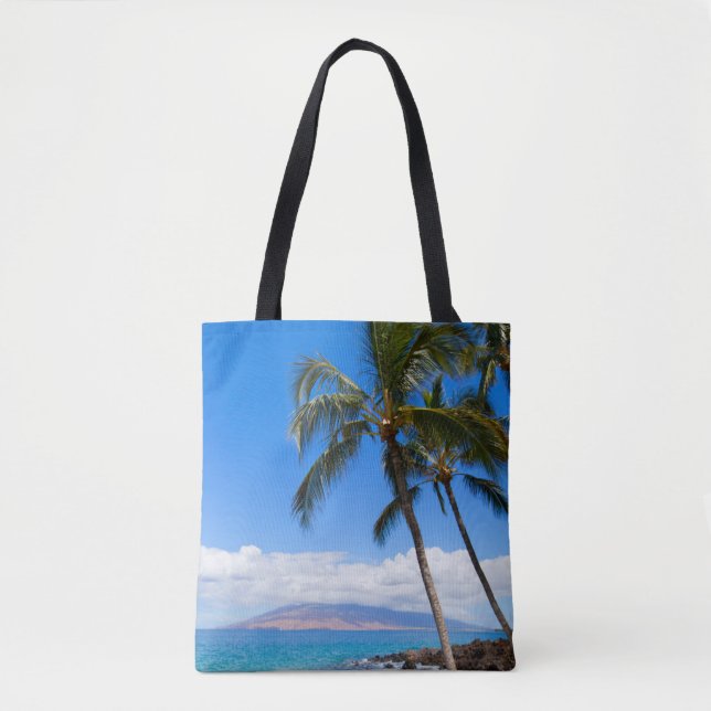 Bolso De Tela Playas tropicales | Isla Maui Hawaii (Anverso)