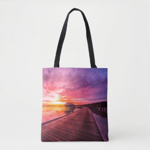 Bolso De Tela Playas tropicales   Maldives Sunset