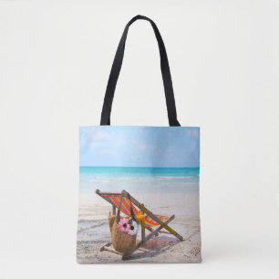 Bolso De Tela Playas tropicales   Silla de playa de arena