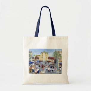Bolso De Tela Plaza en Borgoña