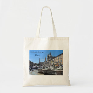 Bolso De Tela Plaza Navona- Roma, Italia