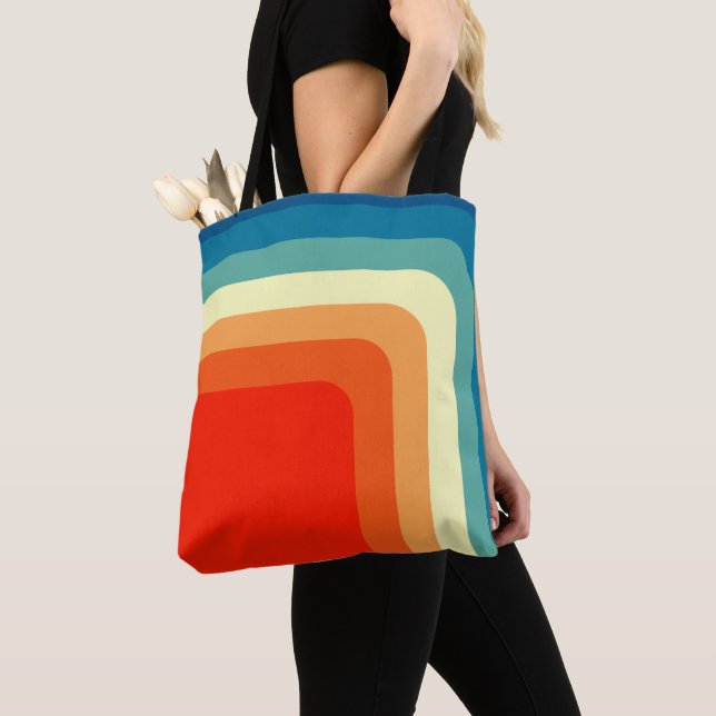 Bolso De Tela Plazas de los años 1970 (Detalle)