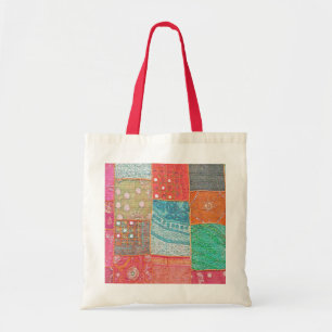 BOLSO DE TELA "PLAZAS MULTICOLORES"