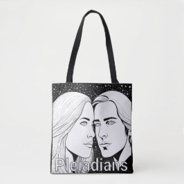 Bolso De Tela Pleiadians Tall Extraterrestres Hembra y Hombres