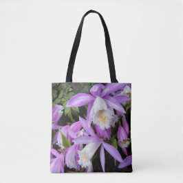 Bolso De Tela Pleione Windowsill Orchids Floral