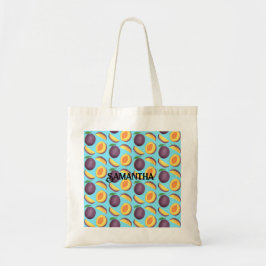 Bolso De Tela Plum Fruit