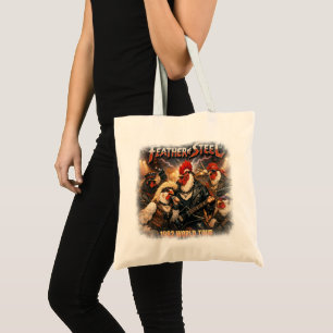 Bolso De Tela Pluma de Acero – Gira Mundial 1982   Heavy Metal