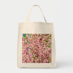 Bolso De Tela Pluma florida