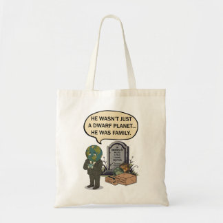 Bolso De Tela Plutón Nunca Olvides Planeta Enano Humor Espacial