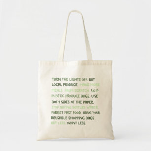 Bolso De Tela Pocas de nuestras cosas favoritas Tote reutilizabl