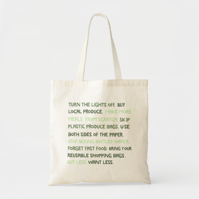 Bolso De Tela Pocas de nuestras cosas favoritas Tote reutilizabl (Frente)