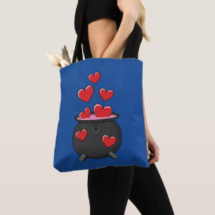 Bolso De Tela Poción de amor de corazón