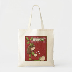 Bolso De Tela Poco ángel - diseño del navidad