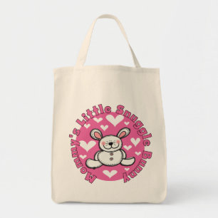 Bolso De Tela Poco conejito del Snuggle de la mamá