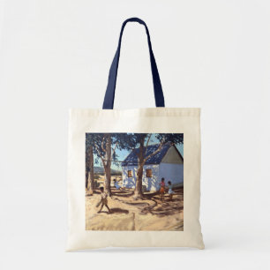 Bolso De Tela Poco Karoo blanco Suráfrica de la casa