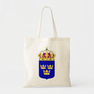 Bolso De Tela Poco logotipo oficial del símbolo de Suecia del