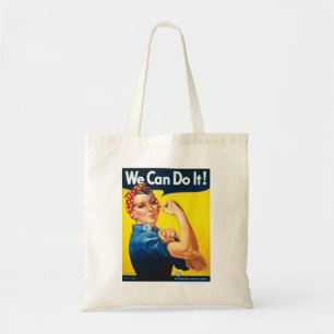 Bolso De Tela Podemos hacerlo Rosie la Remachadora