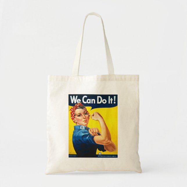 Bolso De Tela Podemos hacerlo Rosie the Riveter (Frente)