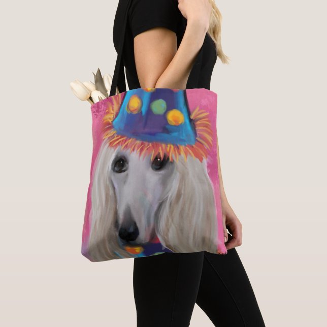 BOLSO DE TELA PODENCO AFGANO (Detalle)
