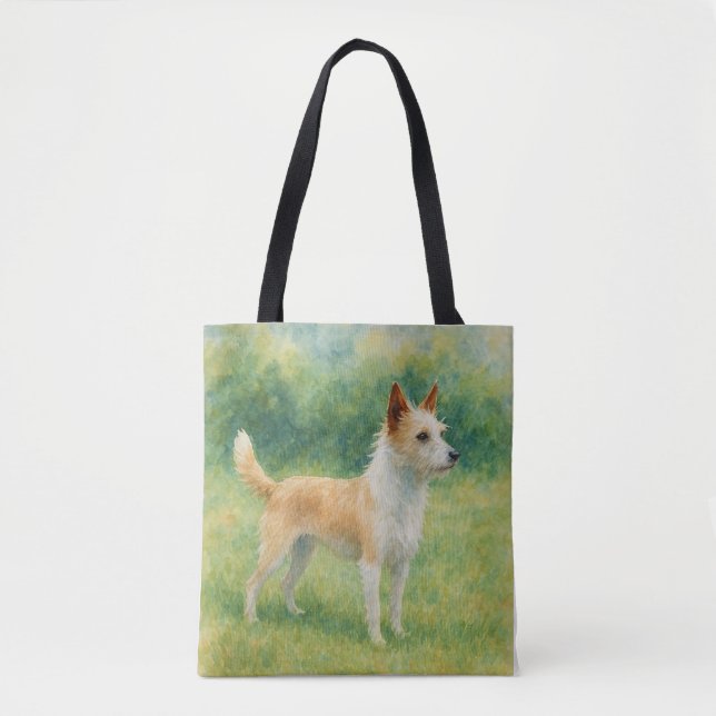 Bolso De Tela Podengo Portugués (Anverso)