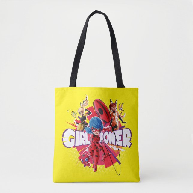 Bolso De Tela Poder Chica milagroso (Anverso)
