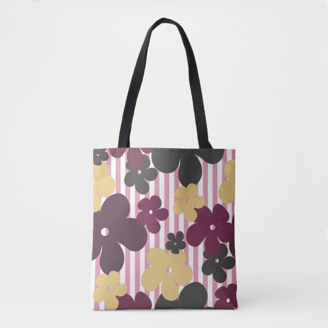 Bolso De Tela Poder de la Flor (Anverso)