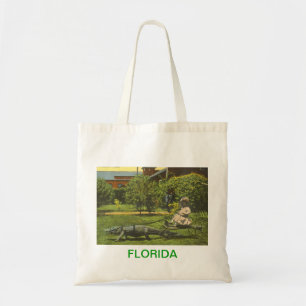 BOLSO DE TELA PODER DEL COCODRILO