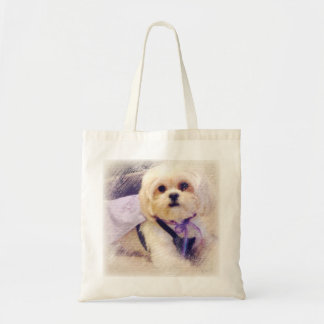 Bolso De Tela Poder del perrito de Bella