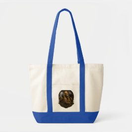 Bolso De Tela Poder Silencioso | Gran Diseño Esfinge de Egipto