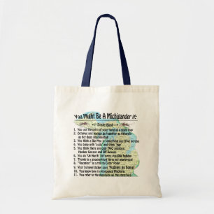 Bolso De Tela Podría Ser Un Michigander Si: