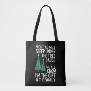 Bolso De Tela Podrías dormir bajo el árbol Regalo de Navidad