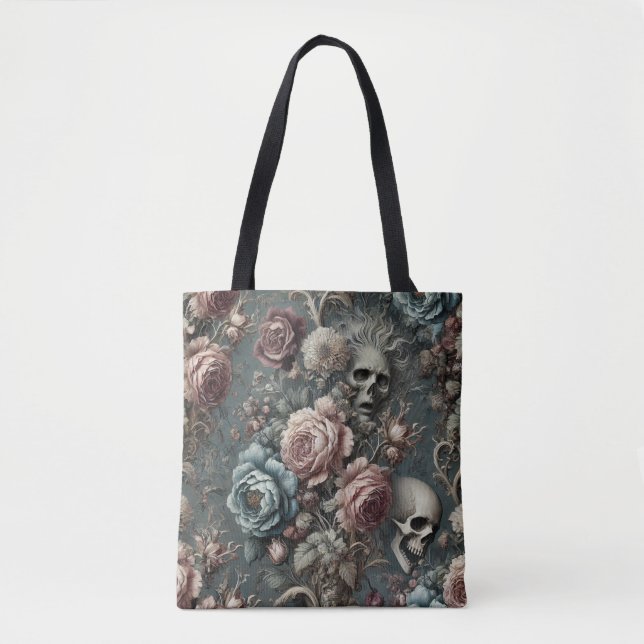 Bolso De Tela Poetas 🪦 pendientes - Victoria gótica (Anverso)