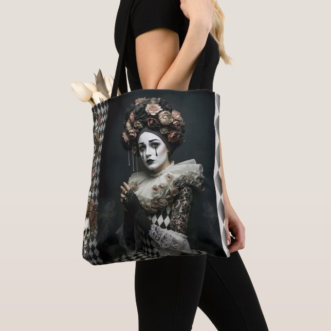 Bolso De Tela  Poetic Gothic Motifs  (Detalle)