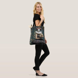 Bolso De Tela Poetic Gothic Motifs