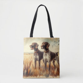 Bolso De Tela Pointer Alemán de Pelo Corto