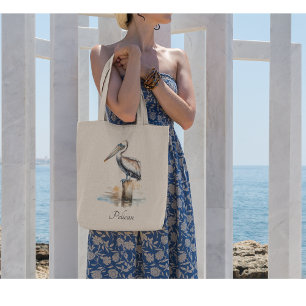 Bolso De Tela Poise of the Pelican