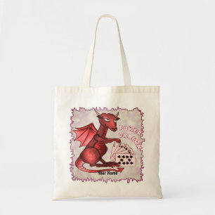 Bolso De Tela Póker Dragón