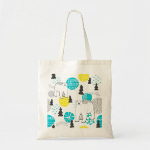 Bolso De Tela Polar bear