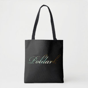 Bolso De Tela Poldark de doble cara