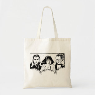 Bolso De Tela Poliamoria Retro - Trouple - Spooning - Triple