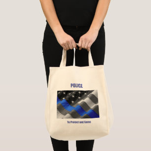 Bolso De Tela Policía