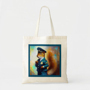 Bolso De Tela Policía de ardillas
