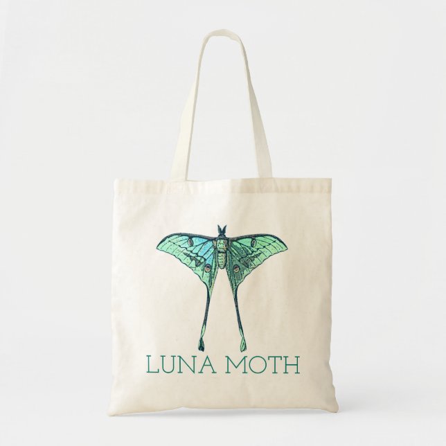 Bolso De Tela Polilla de Luna (Frente)
