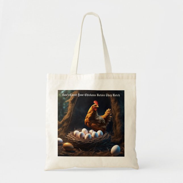 Bolso De Tela Pollo (Frente)