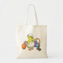 Bolso De Tela Pollo de Pascua recién nacido