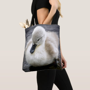 Bolso De Tela Pollo del cisne del cisne el del bebé