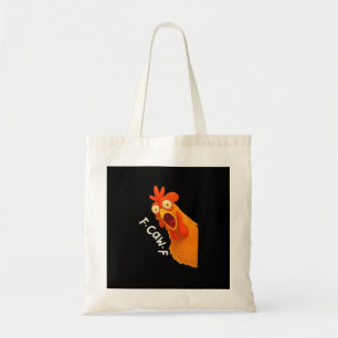 Bolso De Tela Pollo F-Caw-F Retro Clásico