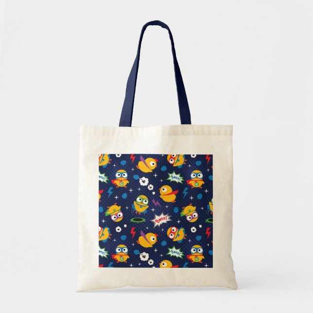 Bolso De Tela Pollo superhéroe (Frente)