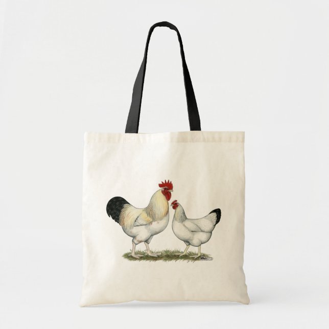 Bolso De Tela Pollos del río Indio (Frente)